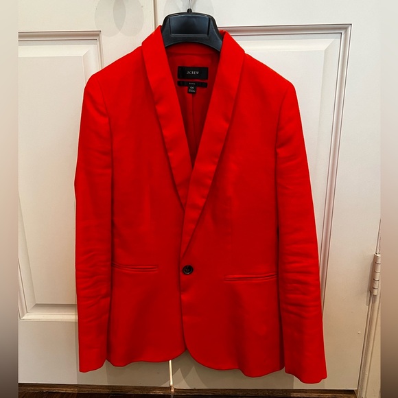 J Crew Parke Linen Blazer 00 - Picture 4 of 4